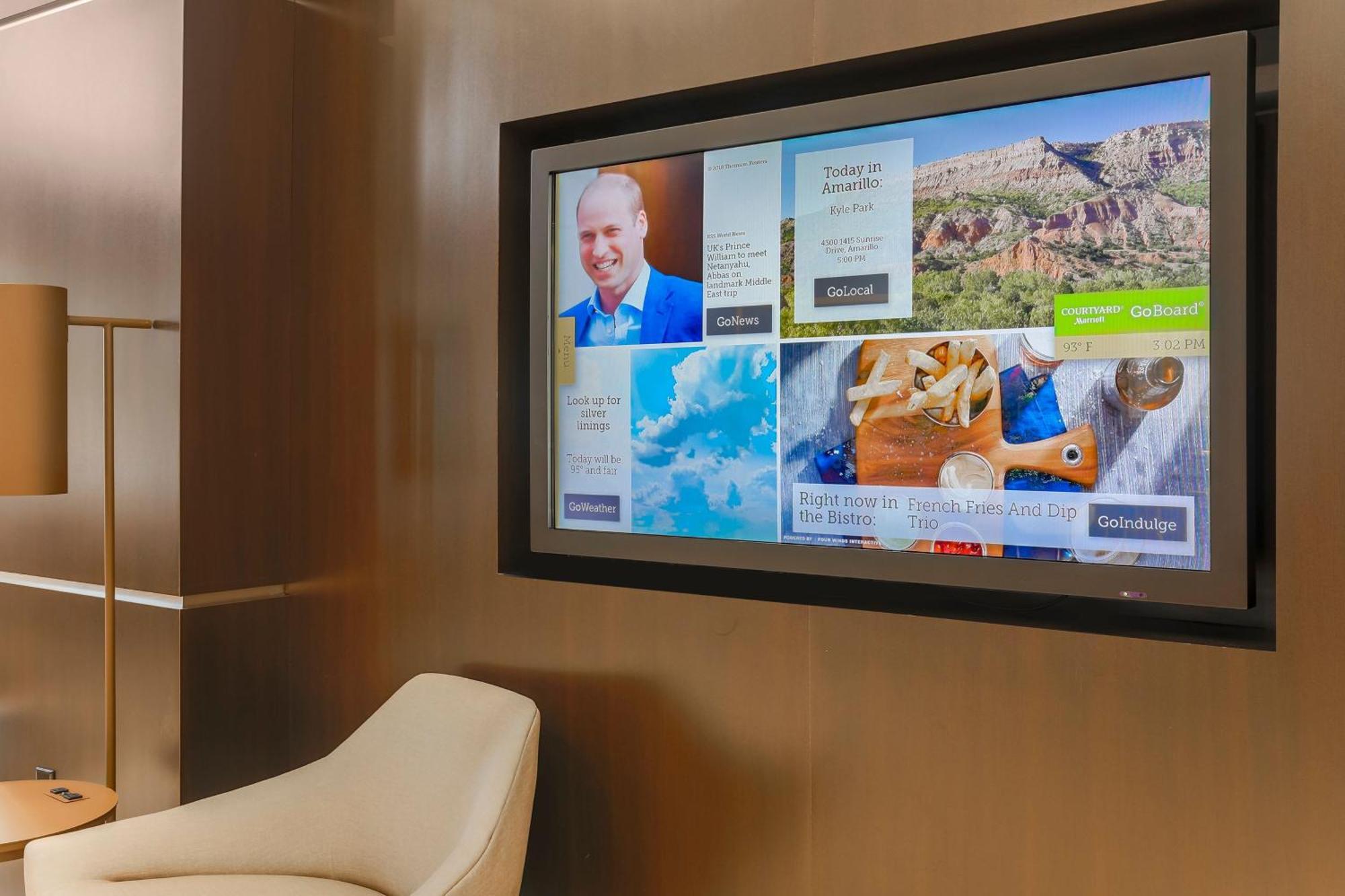 Отель Courtyard By Marriott Amarillo Downtown Экстерьер фото