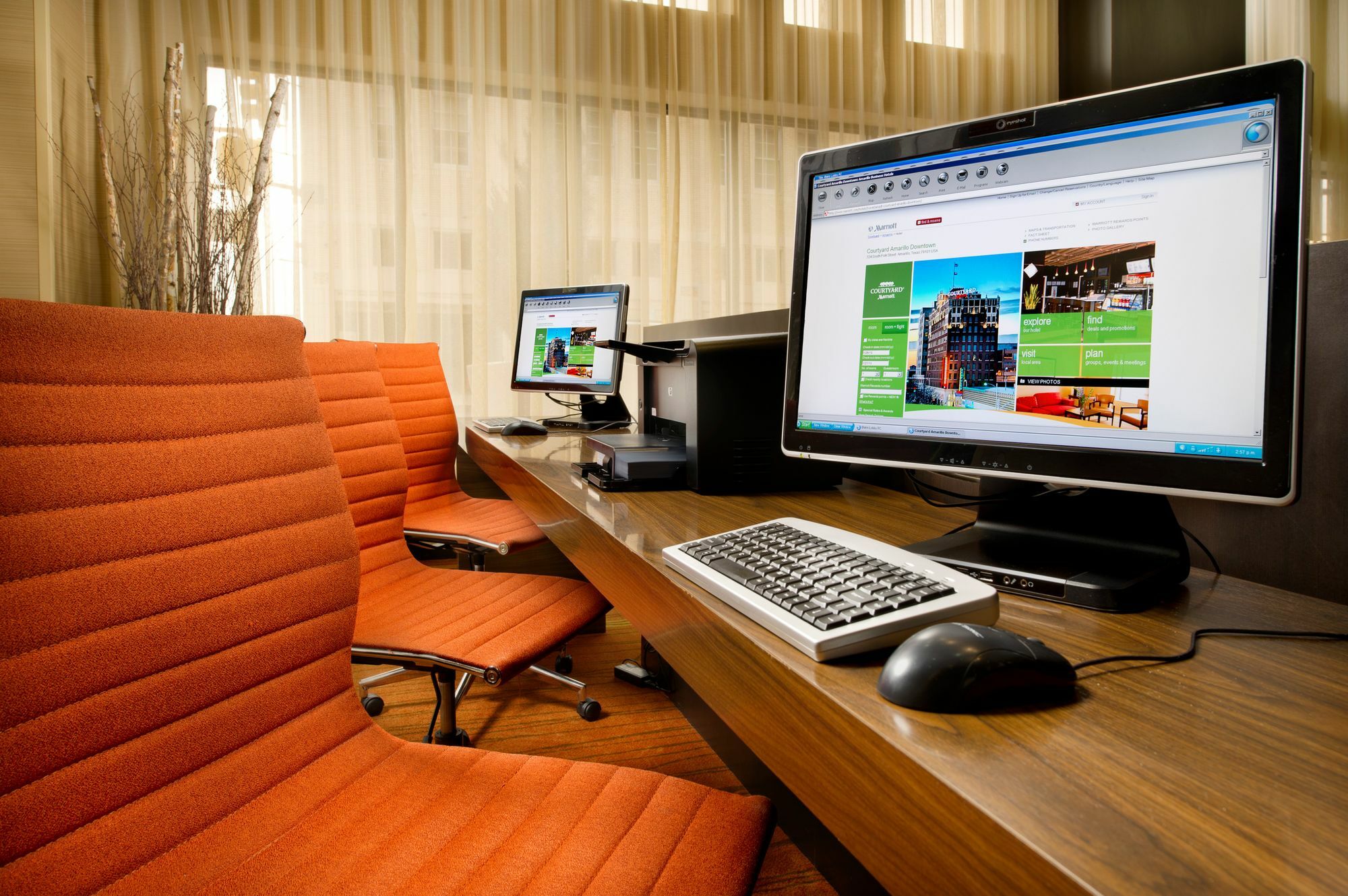 Отель Courtyard By Marriott Amarillo Downtown Экстерьер фото